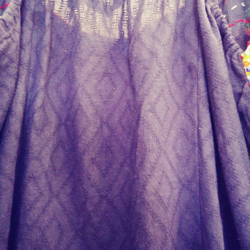 Nice Navy Blue Dress with Gorgeous Detail, Size M - Picture 7 of 9